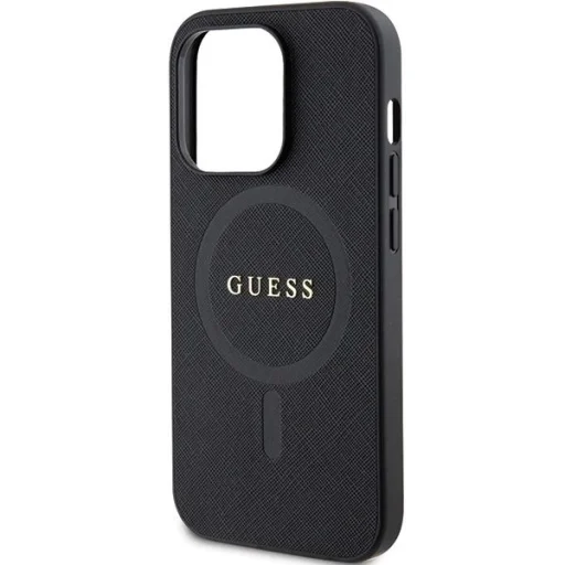 Guess GUHMP14XPSAHMCK tok iPhone 14 Pro Max 6.7" - fekete Saffiano MagSafe - 6