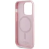 Guess GUHMP13LPSAHMCP tok iPhone 13 Pro / 13 - pink Saffiano MagSafe - 7