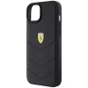 Ferrari FEHCP15MRDUK iPhone 15 Plus 6.7" fekete/fekete kemény tok Quilted Metal Logo - 6