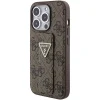 Guess Grip Stand 4G Triangle Strass tok iPhone 15 Pro - barna thumbnail