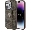 Guess Grip Stand 4G Triangle Strass tok iPhone 15 Pro - barna thumbnail