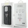 Guess Grip Stand 4G Triangle Strass tok iPhone 15 Pro Max - fekete thumbnail