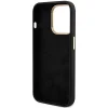 Guess Silicone Script Metal Logo & Frame tok iPhone 15 Pro Max - fekete thumbnail