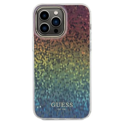 Guess IML Faceted Mirror Disco Iridescent tok iPhone 13 Pro / 13 - multicolor - 3
