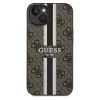 Guess 4G Printed Stripes MagSafe tok iPhone 15/14/13 - barna thumbnail