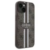 Guess 4G Printed Stripes MagSafe tok iPhone 15/14/13 - barna thumbnail