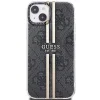 Guess IML 4G Gold Stripe tok iPhone 15 Plus / 14 Plus - fekete thumbnail