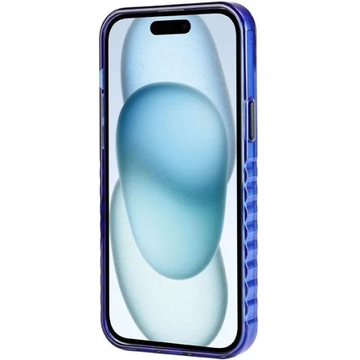  iPhone 15 Plus / 14 Plus kék Audi IML Big Logo MagSafe tok - 5