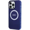  iPhone 15 Pro Max kék Audi IML Big Logo MagSafe tok thumbnail