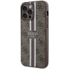 Guess 4G Printed Stripes MagSafe tok - iPhone 15 Pro Max - barna thumbnail