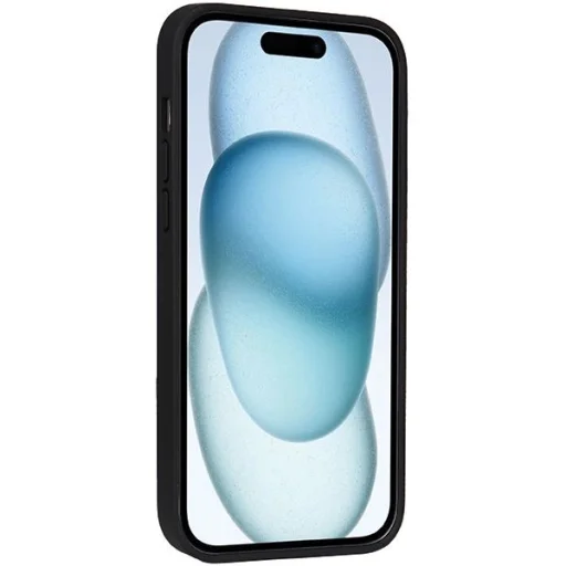  iPhone 15 Plus / 14 Plus Fekete Audi szintetikus bőrtok MagSafe-el - 3