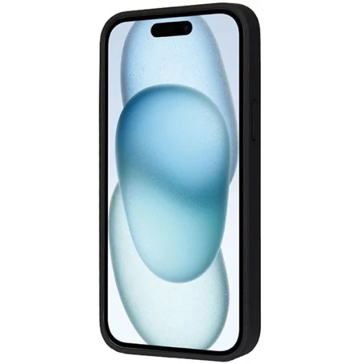  iPhone 15 Plus / 14 Plus Fekete Audi szintetikus bőrtok MagSafe-el - 5