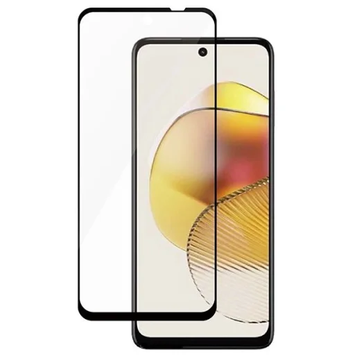 SAFE by PanzerGlass Ultra-Széles Illeszkedésű Edzett Üveg Motorola Moto G73 5G készülékhez - Fekete Kerettel üvegfólia - 2