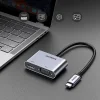 Ugreen CM162 50505 USB-C - HDMI / VGA / USB-A 3.0 / USB-C PD adapter - szürke thumbnail