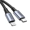 Ugreen US304 60759 Lightning - USB-C 2.0 MFi kábel 1 m - szürke thumbnail