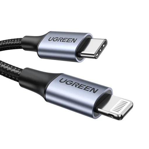 Ugreen US304 60759 Lightning - USB-C 2.0 MFi kábel 1 m - szürke - 2