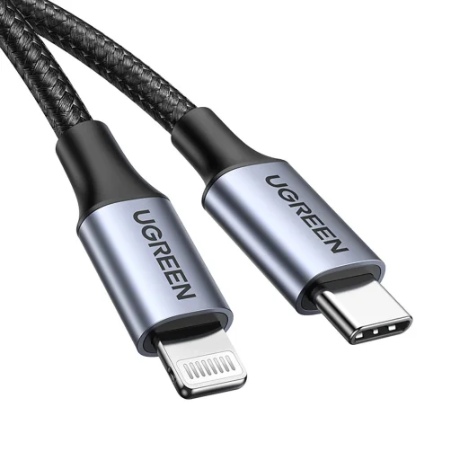 Ugreen US304 60759 Lightning - USB-C 2.0 MFi kábel 1 m - szürke - 4