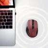 Ugreen MU006 optická bezdrôtová USB myš 2.4GHz 4000 DPI - červená thumbnail