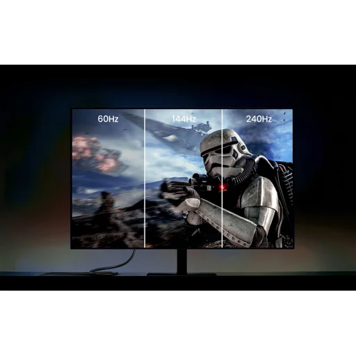 Ugreen DP118 DisplayPort 2.1 kábel 2m - szürke - 4