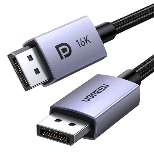 Ugreen DP118 DisplayPort 2.1 kábel 2m - szürke - 1