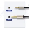 Ugreen AV127 10630 audio TRS kábel mini jack 3.5mm / jack 6.35mm 5m - szürke thumbnail