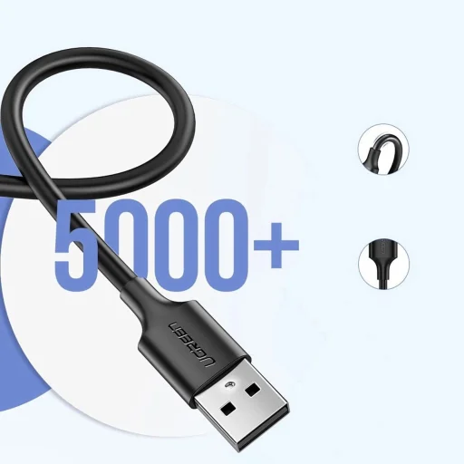 Ugreen US289 60135 micro USB / USB-A kábel 0.5m - fekete - 7
