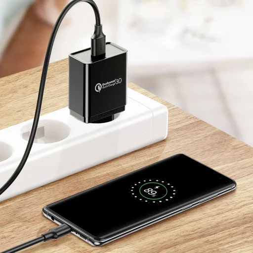Ugreen US184 20881 USB-A 3.0 / USB-C 3A kábel 0.5m - fekete - 10