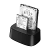 Ugreen CM198 50857 dokkoló állomás USB 3.0-val SATA 2.5" és 3.5" SSD/HDD meghajtókhoz, EU tápegységgel - fekete thumbnail