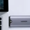Ugreen Pocket Drive Enclosure M.2 M-Key (USB-C / USB-A 10Gb/s) szürke (CM353) thumbnail