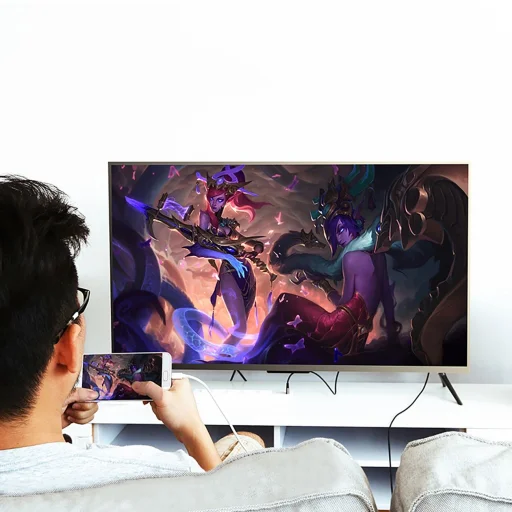 Ugreen CM151 50291 USB-A (női) - HDMI adapter USB-A tápcsatlakozóval (férfi) 1,5m - szürke - 2