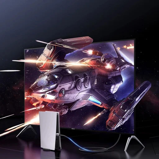 Ugreen HD171 35376 kábel HDMI 2.1 8K csatlakozókkal minősített, 5 m - szürke - 6