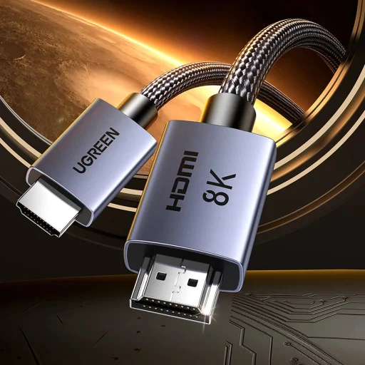 Ugreen HD171 35376 kábel HDMI 2.1 8K csatlakozókkal minősített, 5 m - szürke - 9