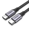 Ugreen US161 50751 USB-C 3.1 / USB-C 3.1 kábel 1.5m - szürke thumbnail