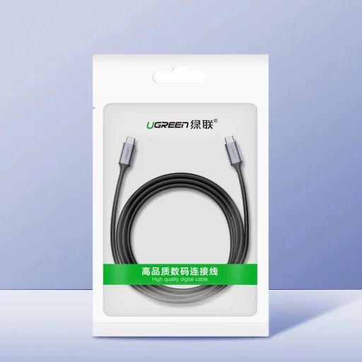 Ugreen US161 50751 USB-C 3.1 / USB-C 3.1 kábel 1.5m - szürke - 2