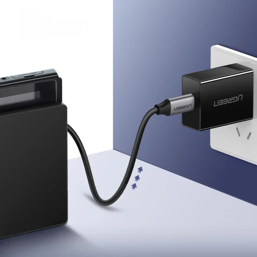 Ugreen US161 50751 USB-C 3.1 / USB-C 3.1 kábel 1.5m - szürke - 4