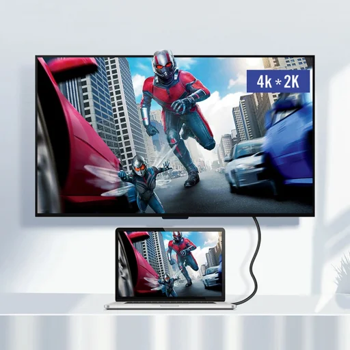 Ugreen US161 50751 USB-C 3.1 / USB-C 3.1 kábel 1.5m - szürke - 6