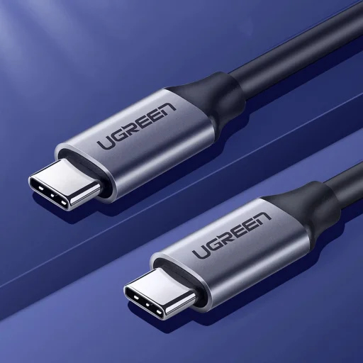 Ugreen US161 50751 USB-C 3.1 / USB-C 3.1 kábel 1.5m - szürke - 8