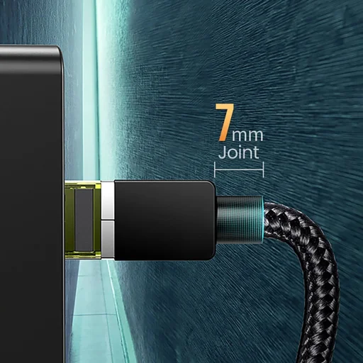 Ugreen NW150 80425 Ethernet RJ45 Cat 7 10Gbps Kábel 5m - Fekete - 6