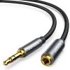Ugreen AV118 10538 kábel 3.5 mm mini jack (férfi) / 3.5 mm mini jack (női) 5m - ezüst thumbnail
