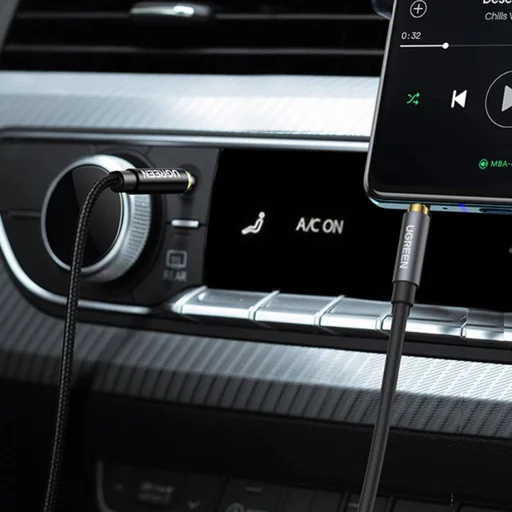 Ugreen AV118 10538 kábel 3.5 mm mini jack (férfi) / 3.5 mm mini jack (női) 5m - ezüst - 13