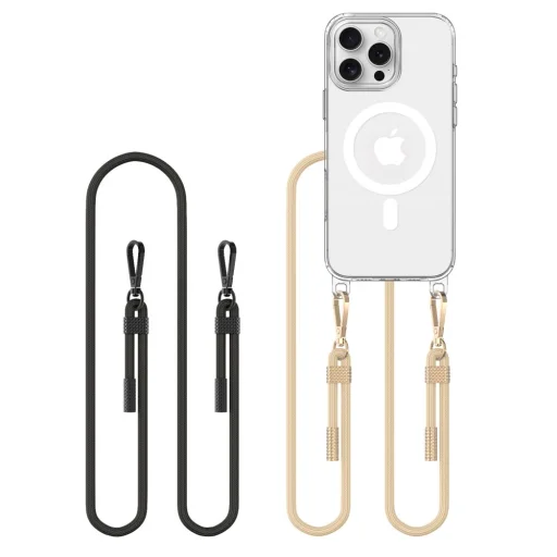 Tech-protect Flexair Chain Magsafe Iphone 16 Pro Max Fekete és Taupé Tok - 1
