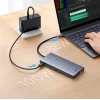 HUB Baseus PortalJoy Sorozat 13 az 1-ben USB-C - 2x HDMI / DP / VGA / USB-A 3.1 / USB-C 3.1 / USB-A 2.0 / PD / RJ45 / SD / TF / AUX - szürke thumbnail