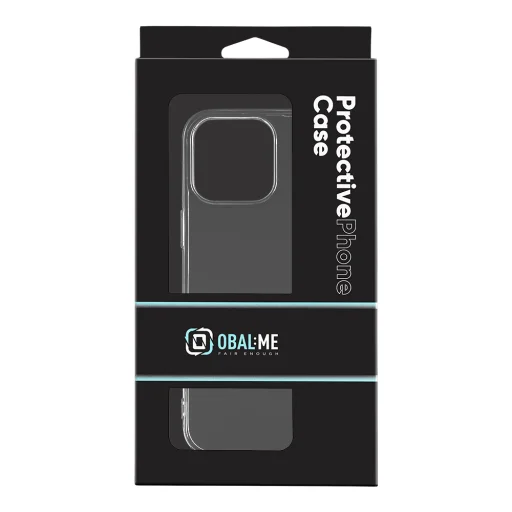 OBAL:ME TPU tok Apple iPhone 16 Pro Max számára Átlátszó - 3