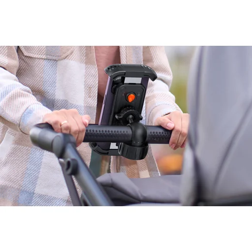 Baseus QuickGo telefontartó kerékpárhoz, rolleres telefontartó (fekete) - 5