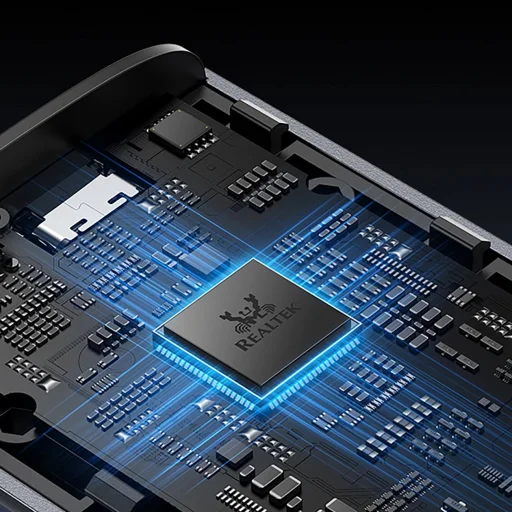 Baseus FlyJoy M.2 NVMe 10 Gb/s SSD meghajtókeret - szürke - 9