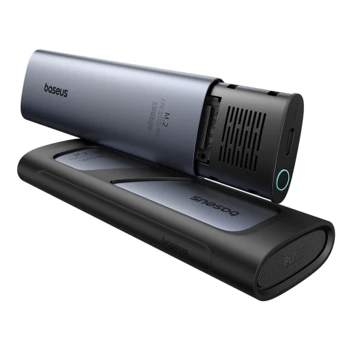 Baseus FlyJoy M.2 NVMe 10 Gb/s SSD meghajtókeret - szürke - 3