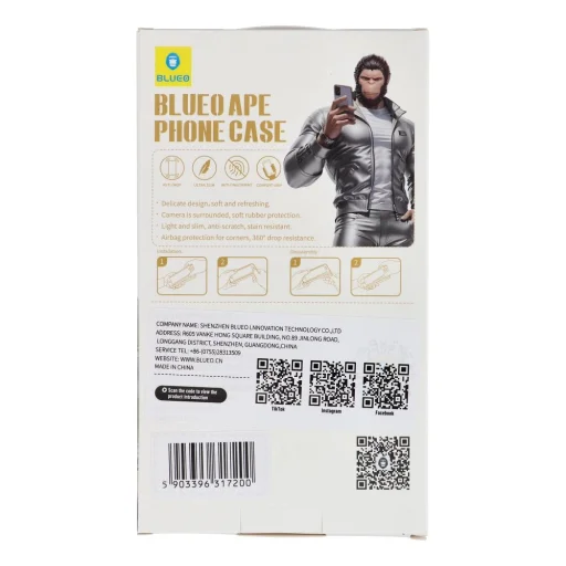 BLUEO APE tok - Apple iPhone 16 kék - 2