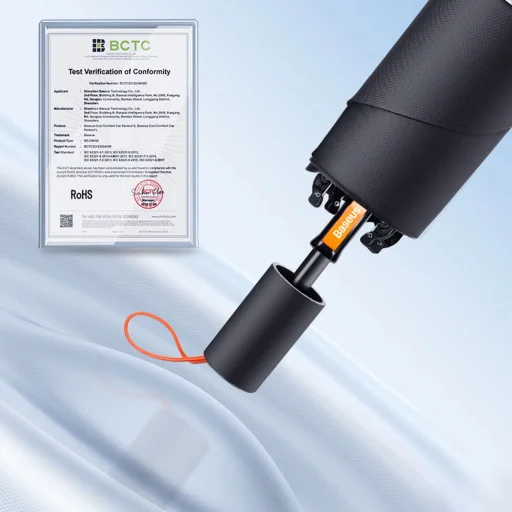 Szélvédő napellenző Baseus CoolRide CRKX000001 - fekete - 16