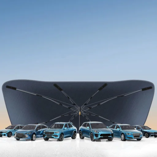 Szélvédő napellenző Baseus CoolRide CRKX000001 - fekete - 17