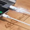 Ugreen US264 60518 USB-C / USB-C PD QC AFC kábel 1m - fehér thumbnail